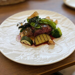 Le Bistrot des Copains - 牛肉のメイン