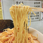 Misoya - 気仙沼ねぎ味噌ラーメン（麺）