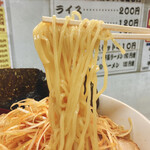 味噌家 - 気仙沼ねぎ味噌ラーメン（麺）