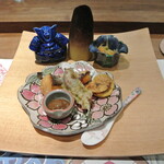 日本料理 潤花 - 焼き物八寸