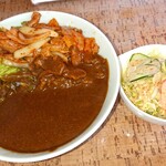 食事の店 園 - スタミナカレー(辛口  コーヒー付) 大盛