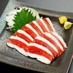 horse sashimi fat