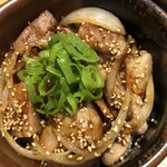 中華蕎麦 とみ田 - 焼豚ごはん