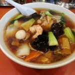 丸吉飯店 - 広東麺（五目うま煮そば）