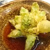 すし食彩 活庵 - 季節の天ぷら(ふきのとう) 