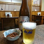 一平 - ビール・お通し