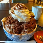 cafe tora - かき氷　ティラミス　950円税込