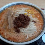 担々麺の店 福の家 - 担々麺 大盛1.5辛 ネギトッピング(930円也)
この位の辛さが美味しく食べれます！