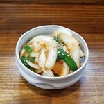 串焼き 巴 - 新玉ねぎキムチ