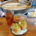 串焼き 巴 - アールグレイ&ガーリックトースト