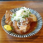 串焼き 巴 - 豚ナンコツのとろとろ煮