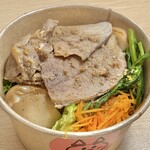 sabouしが - ローストポーク弁当(\800)