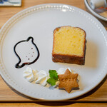 Cozy cafe kyoto - レモンとミントのパウンドケーキ