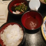 そば宏 - ヒレカツ定食ご飯大盛り