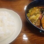 スープカレー モンキー マジック - チキン野菜