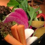 二期倶楽部 広尾 - 野菜の盛り合わせ