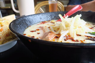 台湾料理 香林坊 - 豚辛ラーメン＆炒飯