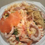 イトーヨーカドー - カレーポテサラも一緒にまとめて一皿に…