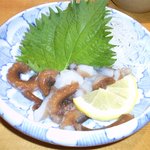 大衆割烹 魚すし酒場 荒磯水産 - たこの踊り