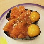 すし江戸 - サーモンユッケ