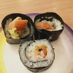 すし江戸 - サーモン巻