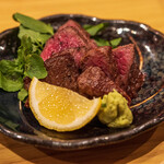 和魂漢菜 - 黒毛和牛A５ランク　イチボ炭火焼き