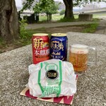 マクドナルド - 妙典公園にて。