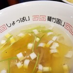 塩そば専門店 桑ばら - 地鶏たたきの昆布水塩つけそば