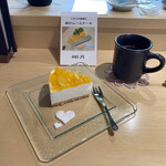 茶蔵茶房 - 桃のレアチーズケーキはときどき登場