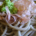 だいこん舎 - わさびそばアップ