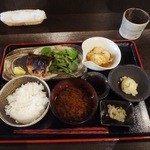 料理屋 壱 - 日替りランチ900円鯖炭火焼