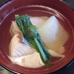 土家 - 蕎麦がきの椀物