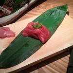 Tajimaya - 三角ステーキにぎり寿司
