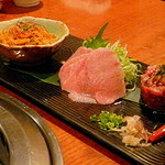 よろにく - 前菜３種