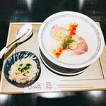 鯛白湯らーめん ○de▽ - 