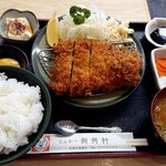 新興軒 - しそとんかつ定食　税込1300円