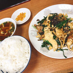 新華園 - 中華定食850円♪