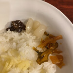 欧風カレー ボンディ - レーズン・ラッキョ・福神漬け