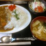 味堂ほるもん焼 - ホルモンカレー(小)650円