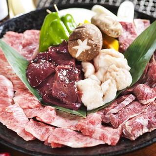 A voluminous and reasonable platter♪ Great for lunchtime too!