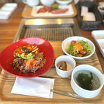 焼肉ダイニング GYUBEI - アボたまビビンバ丼
