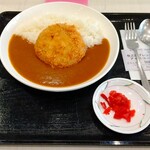 オリエンタルカレー - ハムカツカレー