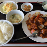 Senkousaibou - 酢豚定食