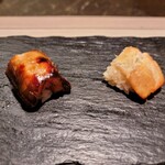 島津 - 穴子　塩とタレ