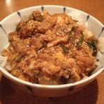 宵の口 - ★7　〆の鳥そぼろごはん　　鳥みそ鍋（結）