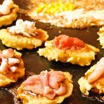 海鮮もんじゃ けい - 【日～火限定】2H飲放付プチもんプチ玉食べ放題コース