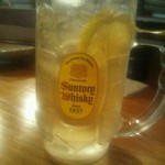 funky 原田 GT - 角ハイボール ３９０円。