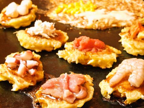 海鮮もんじゃ けい 月島 もんじゃ焼き ネット予約可 食べログ