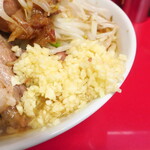 ラーメン二郎 - ニンニク多め
