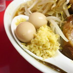 ラーメン二郎 - ショウガ半分